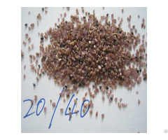 Natural Abrasive India Garnet 80 Mesh For Water Jet Cutting Machine