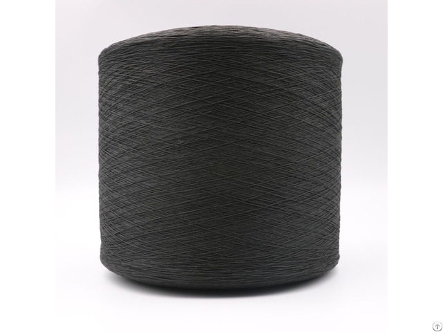 Carbon Conductive Fiber Nylon Filament 20d Intermingled Black Polyester Dty 150d Esd Xtaa152