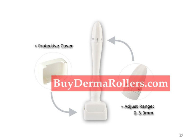 Microneedle 140 Needle Derma Roller Anti Ageing Scar And Hair Loss Treatment