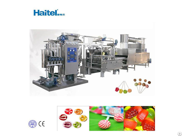 Ce And Iso Certificate 150kg H Gummy Beear Making Machine From Hiatel Lily