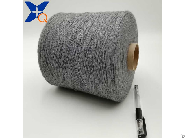 Nm26 2plies 30 Percent Carbon Inside Staple Fiber Blended With 70 Percent Bulky Acrylic Xt11815