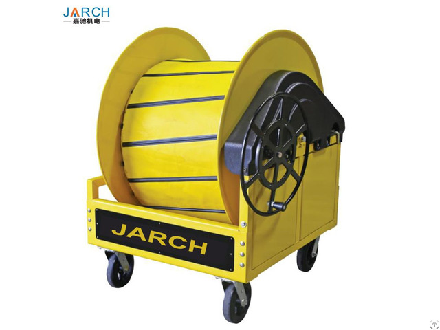 Hand Wheel Pre Conditioned Air Pca Hose Reel With Cart