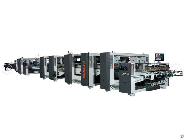 High Speed Automatic Folder Gluer Machine