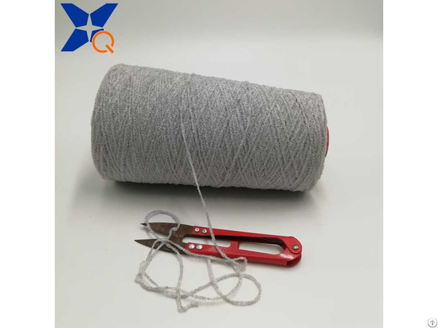 Nm4 5 Chenille Yarn Ne32 2 20 Percent Metal Fiber 80 Percent Polyesterdty For Touch Screen Gloves