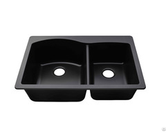 Double Kitchen Drop In Granite Composite Sink