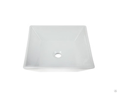 Cupc Square Ceramic Vessel Sink