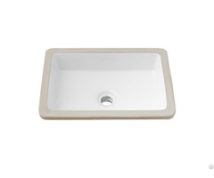 Rectangular Bathroom Ceramic Sink