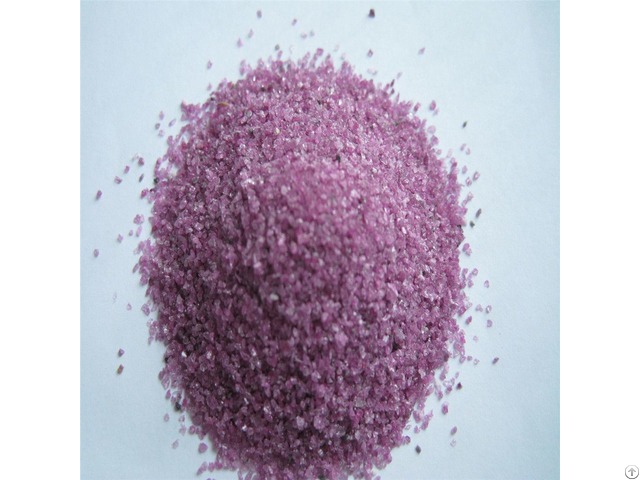 Sandblasting Pink Alumina Oxide Chrome Corundum Cleaning Rust Polishing Abrasive