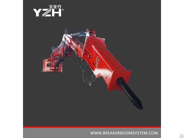 Pedestal Breaker Booms System For Grizzly