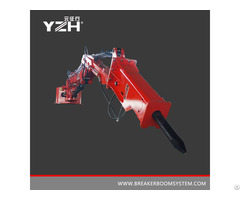 Pedestal Breaker Booms System For Grizzly