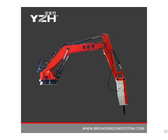 Stationary Pedestal Rock Breaker Boom System