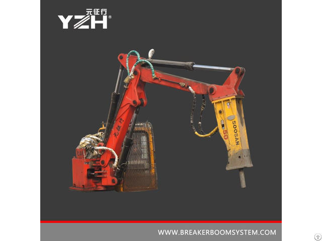 Stationary Hydraulic Manipulator Arm For Grizzly