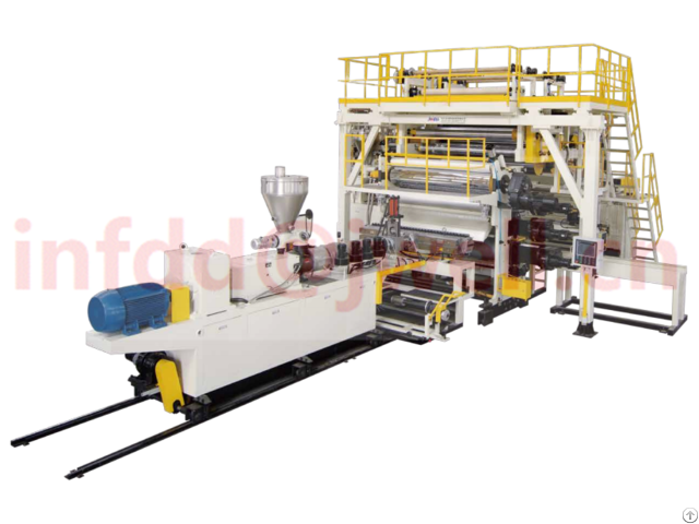 Pvc Homoegeneous Lvt Spc Wpc Floor Extrusion Line