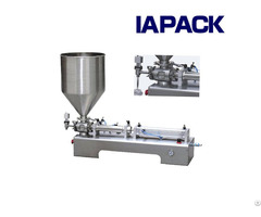 Piston Filler For Viscous Liquid