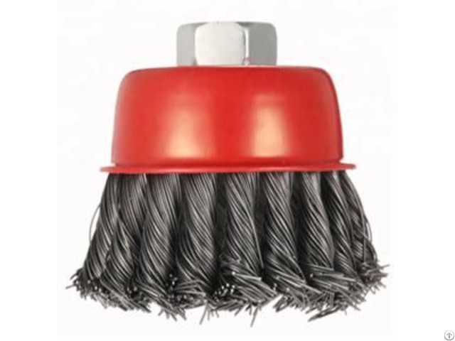 Heavy Duty Electric Wire Brush For Welding Process Steel Surface Processing