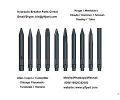 Hydraulic Breaker Hammer Parts Chisel Tool Moil Point Stanley Mb656 Mb60ex