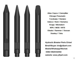 Xb550is Lst Hydraulic Breaker Hammer Parts Chisel Moil Point Price