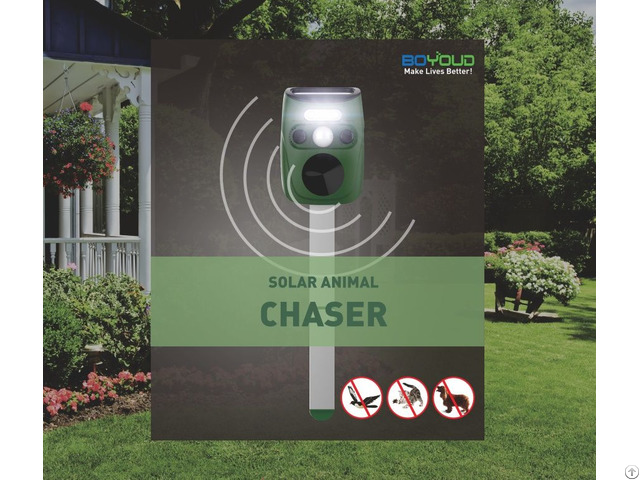 Amazon Hot Bird Repeller Solar Power Dog Repeller Ultrasonic Animal Repeller
