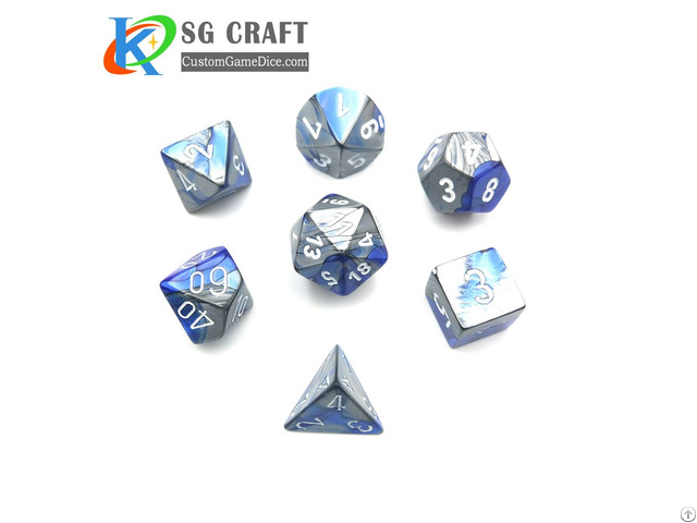 Custom Metal Dice Set