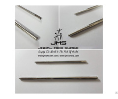 Front Threaded Pin Shanz Screw Orthopedic Implant