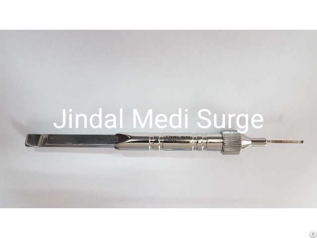 Small Depth Gauge Orthopedic Instrument