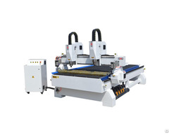 Double Head Cnc Router Machine For Wood Mdf