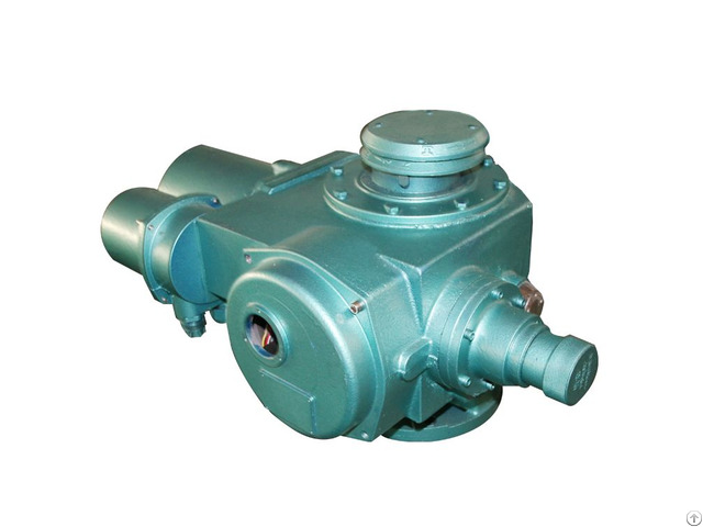 Slm High Quality Ip67 Exdii Bt4 On Off Type Intelligent Multi Turn Electric Gate Valve Actuator