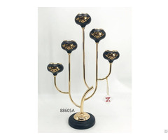 Black Gold Candle Holder