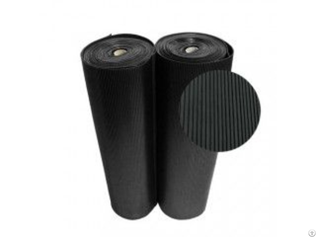 Anti Slip Fine Ribbed Rubber Sheet