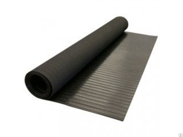 Anti Slip Wide Ribbed Rubber Sheet