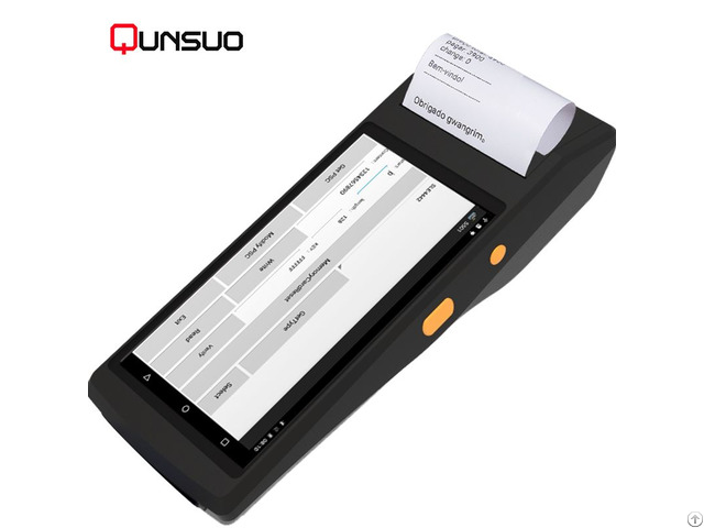 Hanheld Nfc Reader Pda With Thermal Printer