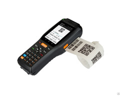 Rugged Data Collector Terminal Android Handheld Pda With Built In Printer