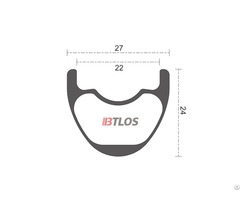 Btlos M I22 Cross Country Trail Carbon Rims