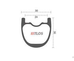 Btlos M I24 Xc Am 24mm Inner Width Carbon Rims