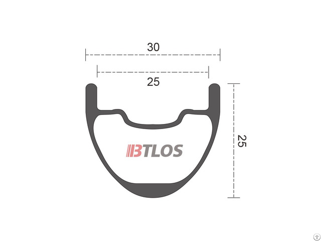 Btlos M I25 30mm Width Mountain Bike Trail Carbon Wheels