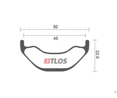 Btlos M I45 Light Plus 50mm Wide Bike Rims