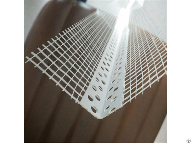 Pvc Corner Bead With Fiberglass Mesh