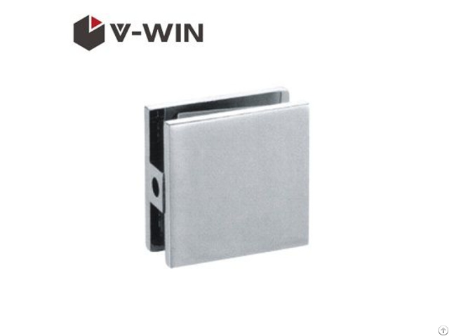 Single Hole Square Shower Door Glass Bracket