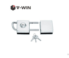 Stainless Steel Frameless Sliding Toughened Glass Door Lock Vw Gdl 728