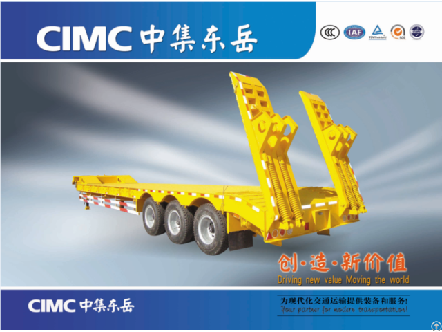 Cimc Heavy Duty Container Chassis 3 Axle 40ft Skeleton Semi Trailer Low Price