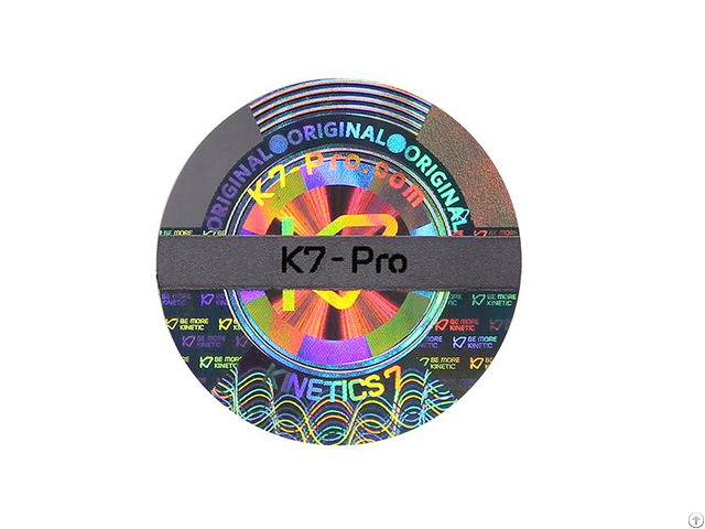 High Quality 3d Scratch Off Hologram Sticker