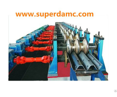 Superda Highway Guardrail Forming Machine For 3 Wave Beam