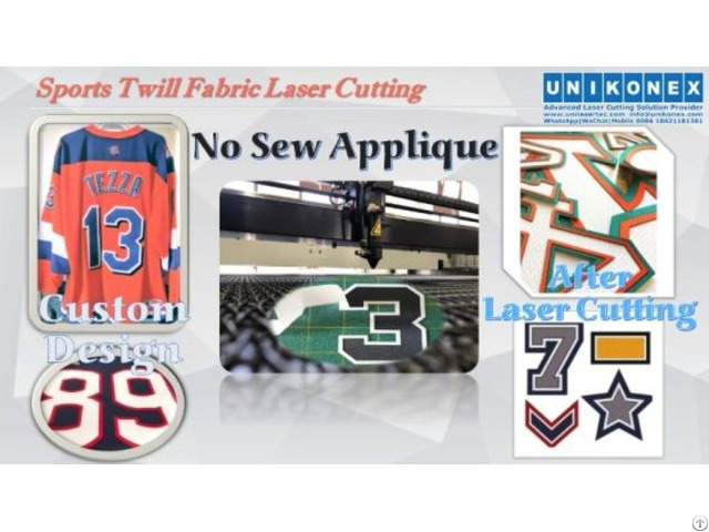 Permanent Sports Twill No Sew Applique Cut