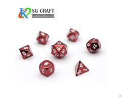 Regular Metal Dice Set