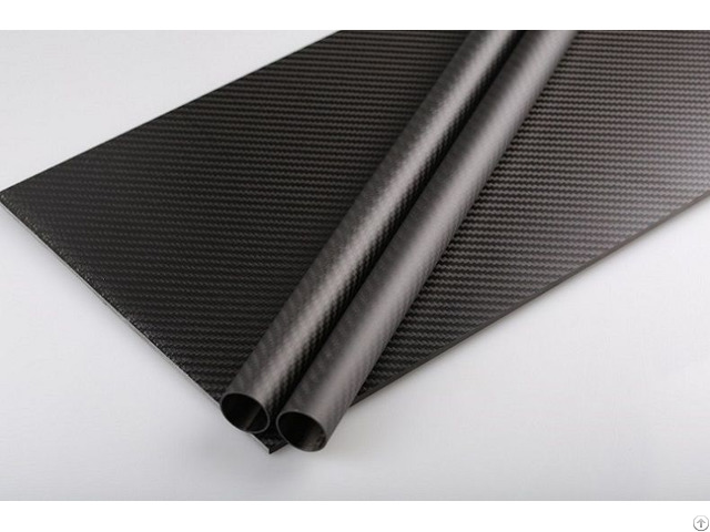 3k Twill Matte Full Carbon Fiber Tube