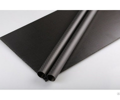 3k Twill Matte Full Carbon Fiber Tube