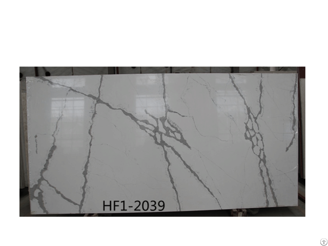 Marble Pattern Calacatta Quartz Countertop