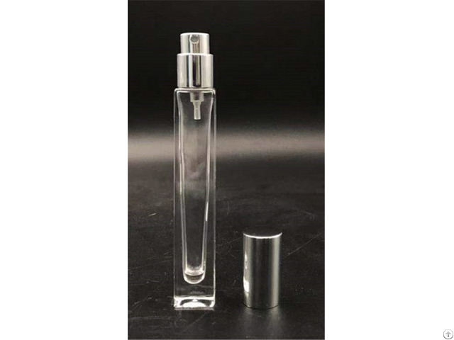 China Low Price Hot Selling Perfume Square Tube Cling Neck Glass Bottle 10ml Wholesale