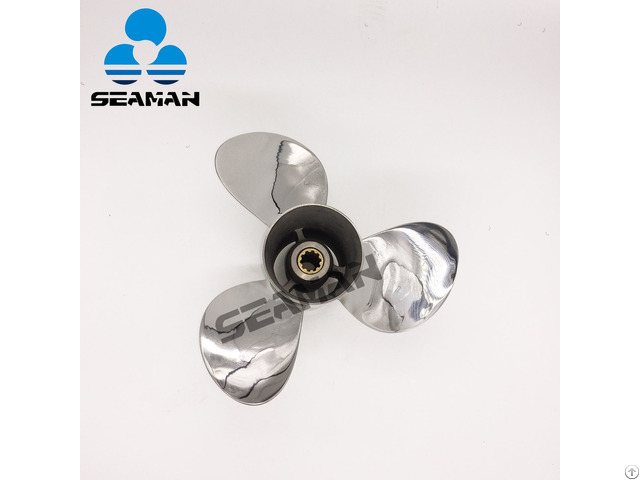 Stainless Steel Propeller For Yamaha Outboard Motor 25hp 30hp