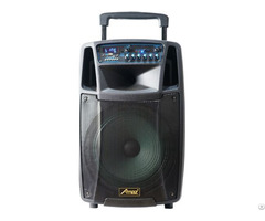 Al1225 Altavoz De 12 Pulgadas 100w 7 5ah Con 2 Mic